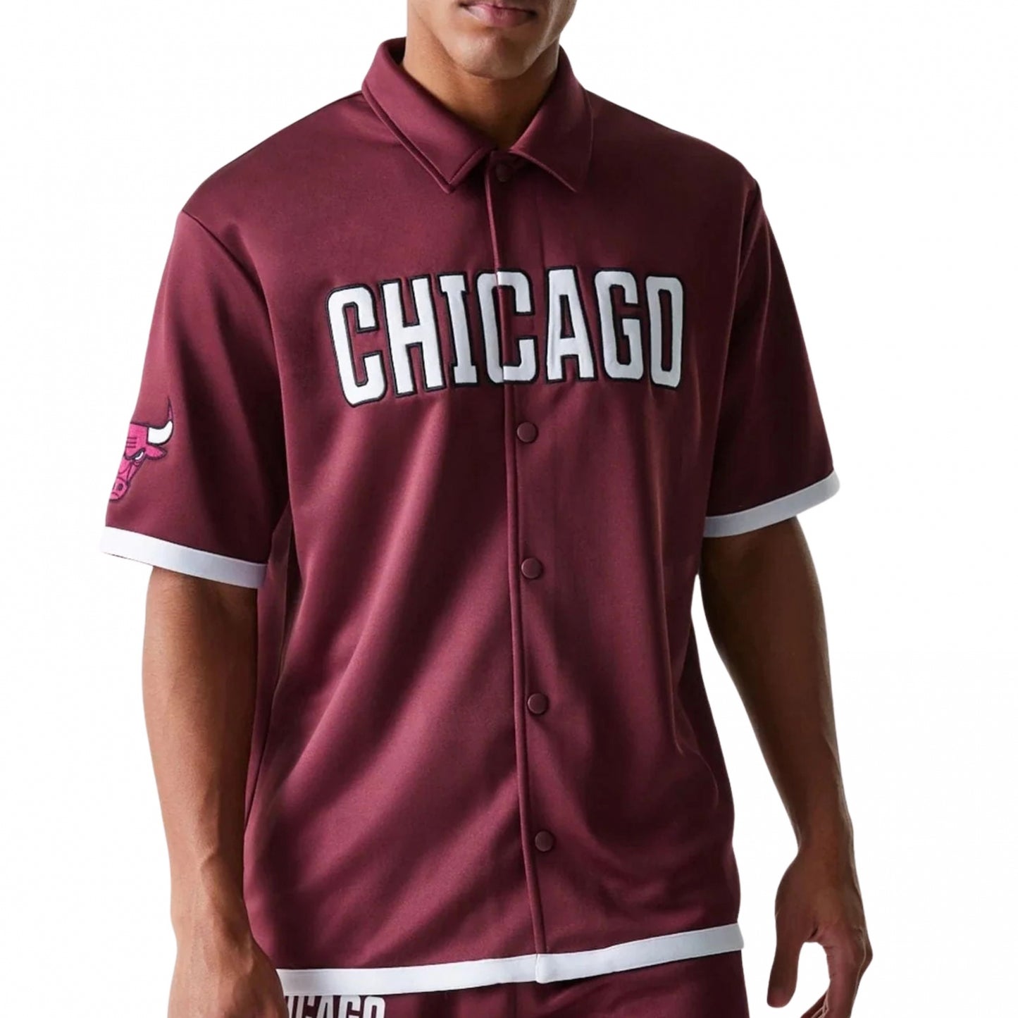 Camicia New Era NBA Snap Button Shirt CHIBUL