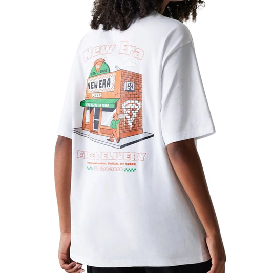 Maglietta New Era NE Graphic Tee BIANCO