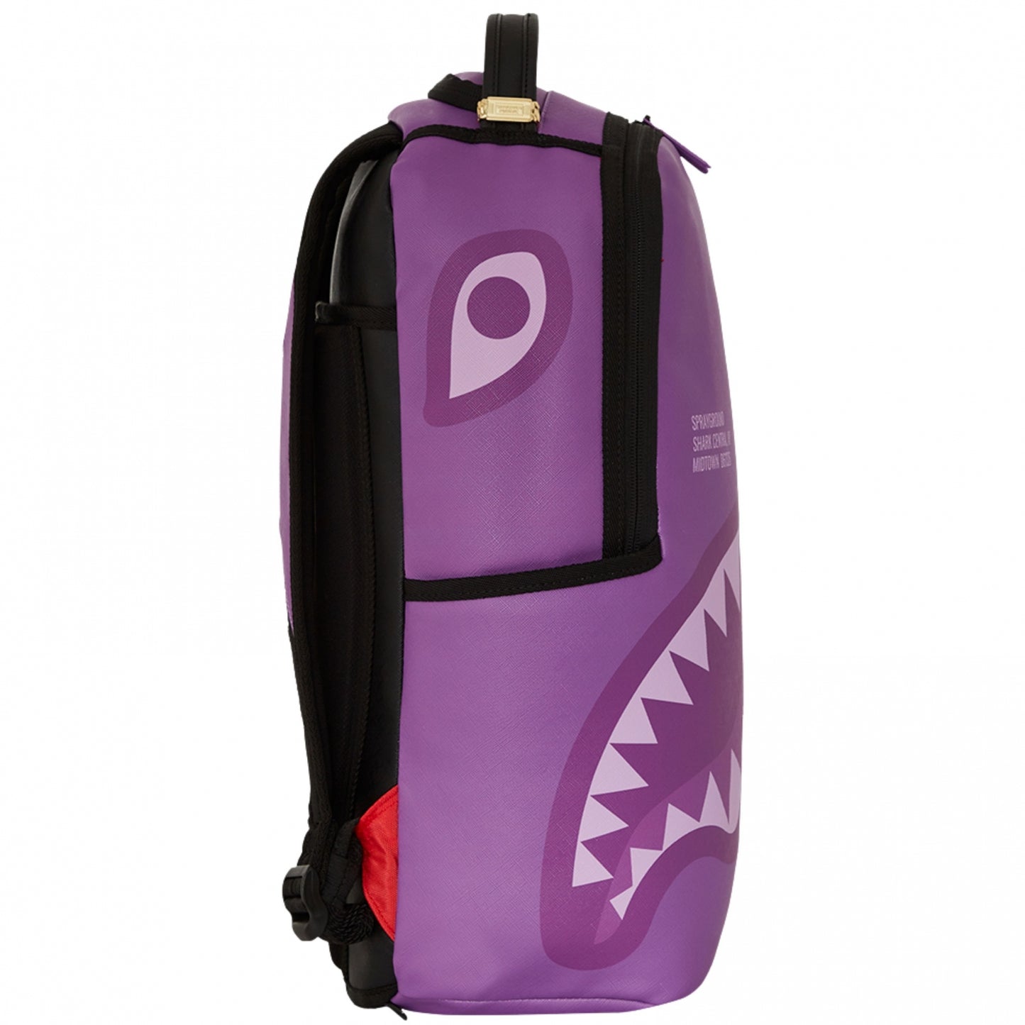 Zaino Sprayground Purple Shark Central DLXSV Backpack