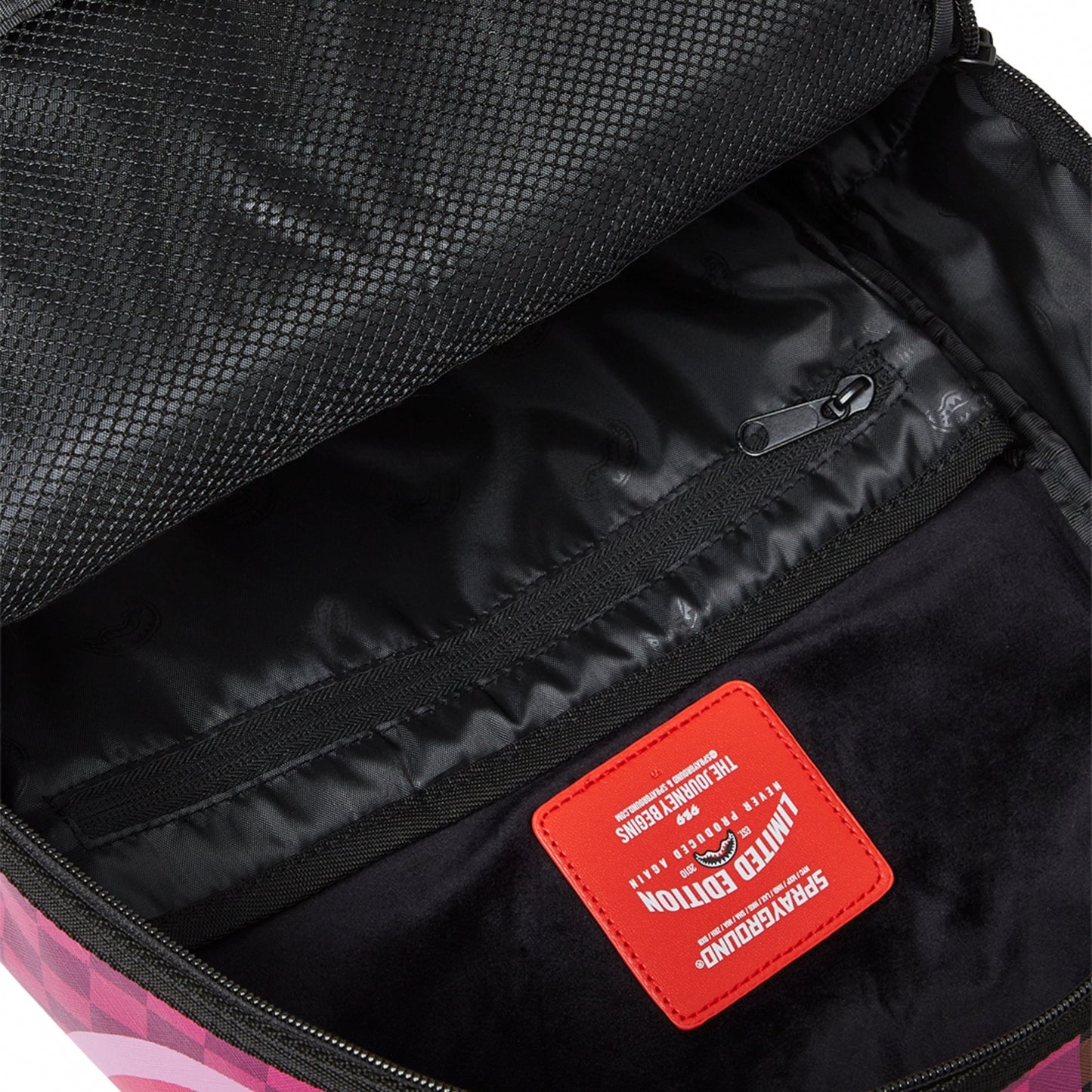 Zaino Sprayground Split Sip Pink Check DLXSV Backp UNICO