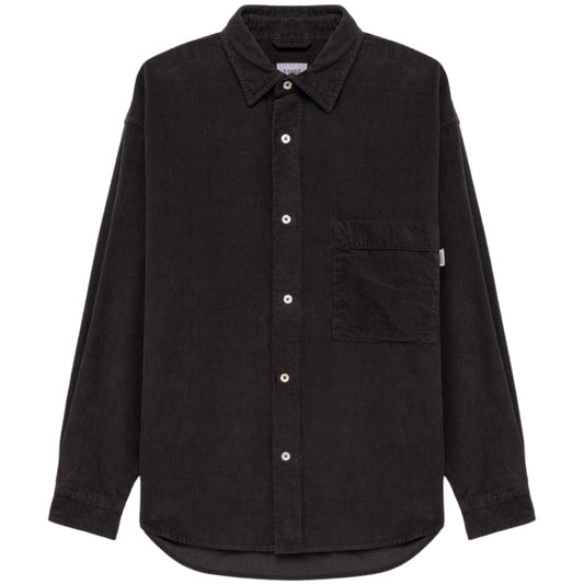 Camicia Amish Shirt Dropped NERO