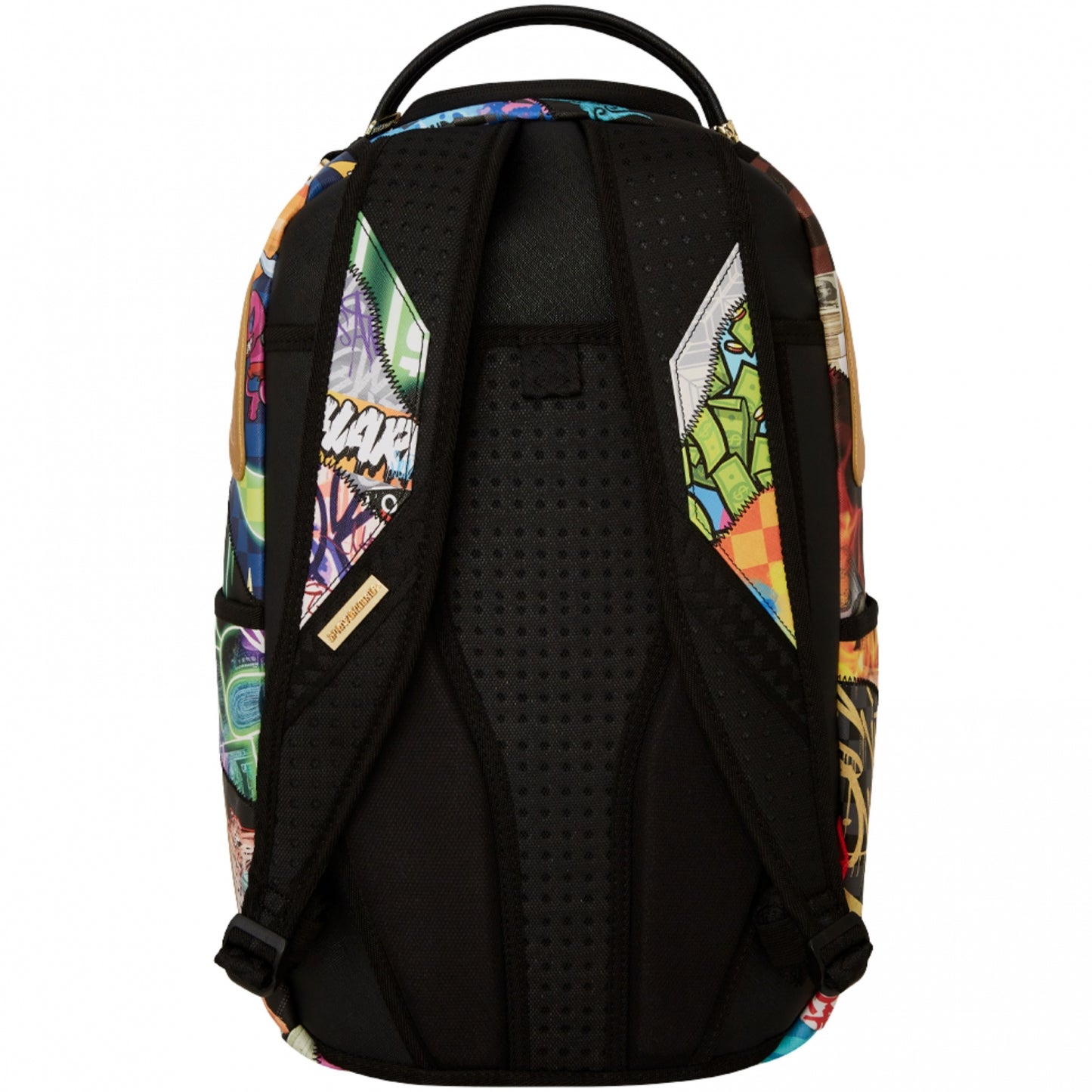 Zaino Sprayground 15 years Gold and Spliced DLXV B UNICO