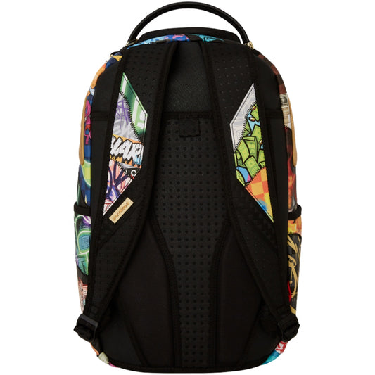 Zaino Sprayground 15 years Gold and Spliced DLXV B UNICO