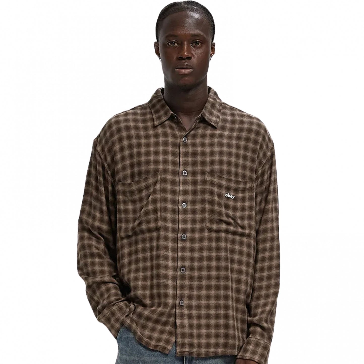Camicia Obey Clarence Woven MULTICOLOR