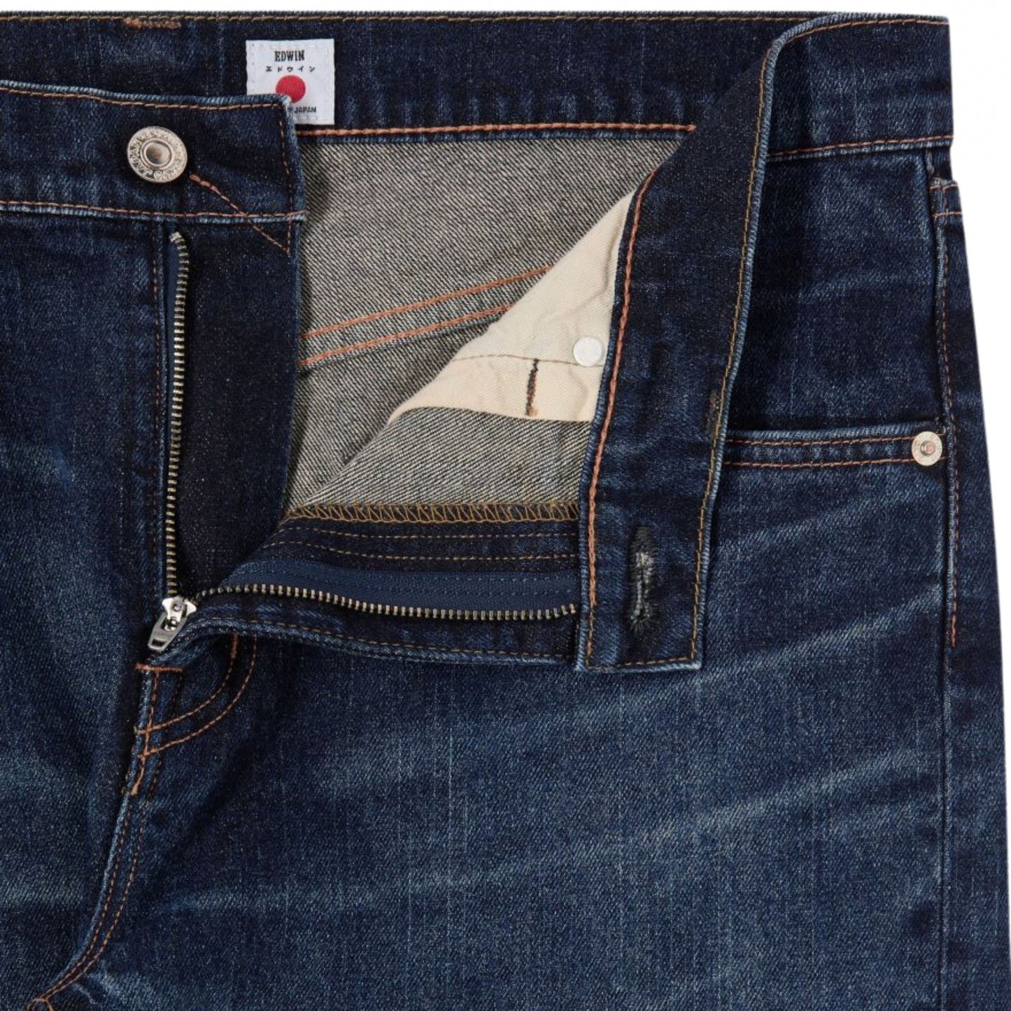 Jeans Edwin Slim Tapered Japan NERO