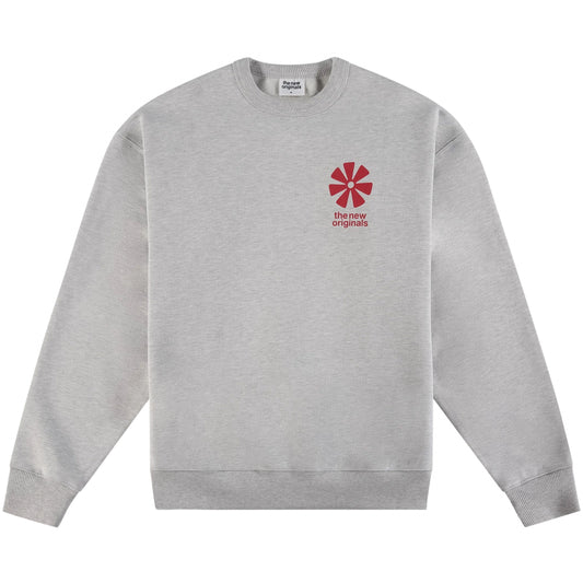Felpa TNO Adinkra Crewneck GRIGIO