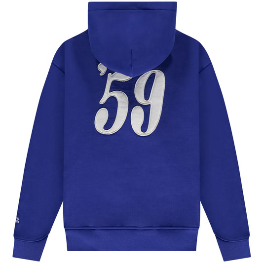 Felpa TNO Zeedijk Double Pocket Hoodie BLU