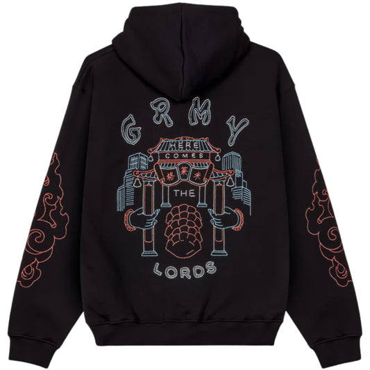 Felpa Grimey Regular Hoodie NERO