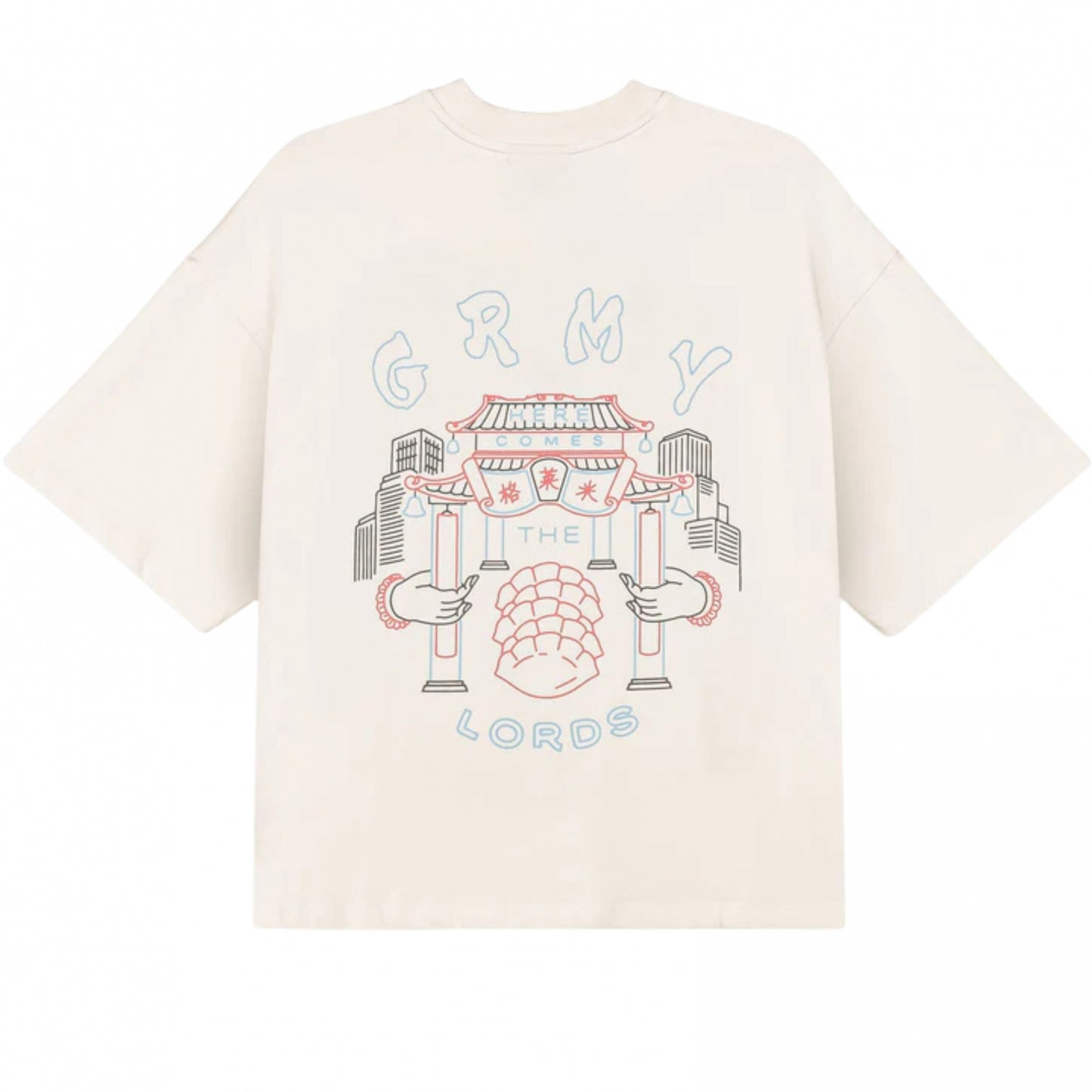 Maglietta Grimey Boxy tee OFF WHITE