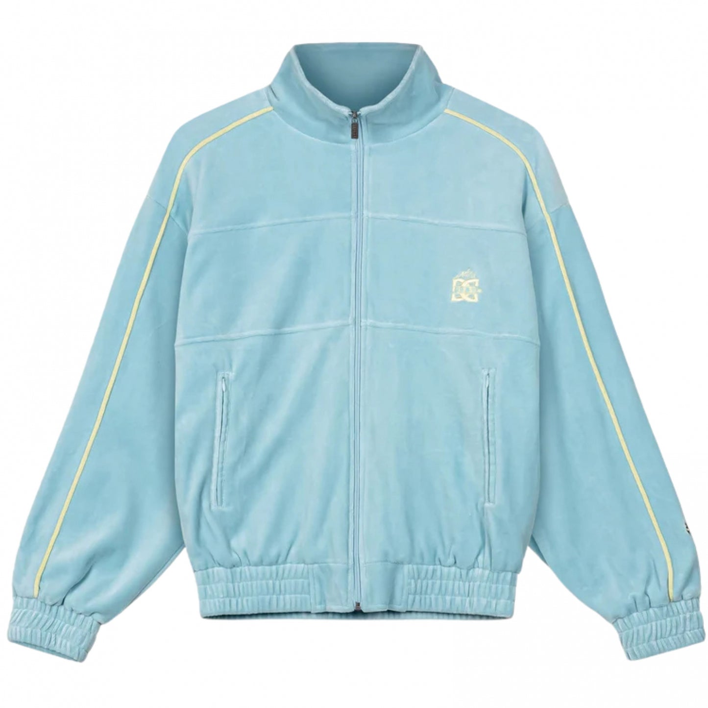 Giacca Grimey Velvet Track Jacket BLU