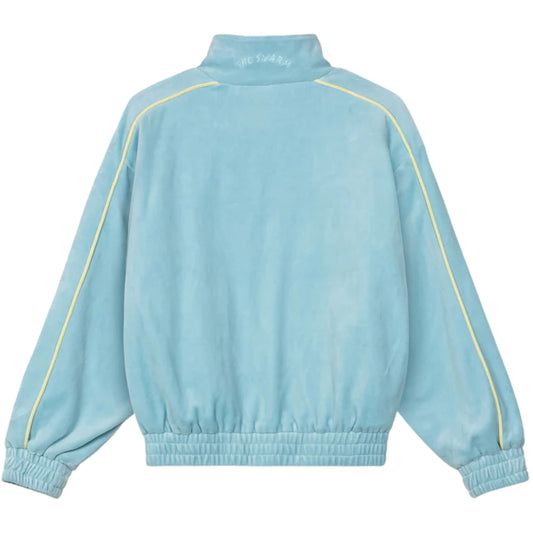 Giacca Grimey Velvet Track Jacket BLU