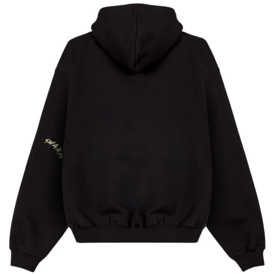 Felpa Grimey Heavyweight Boxy Hoodie NERO