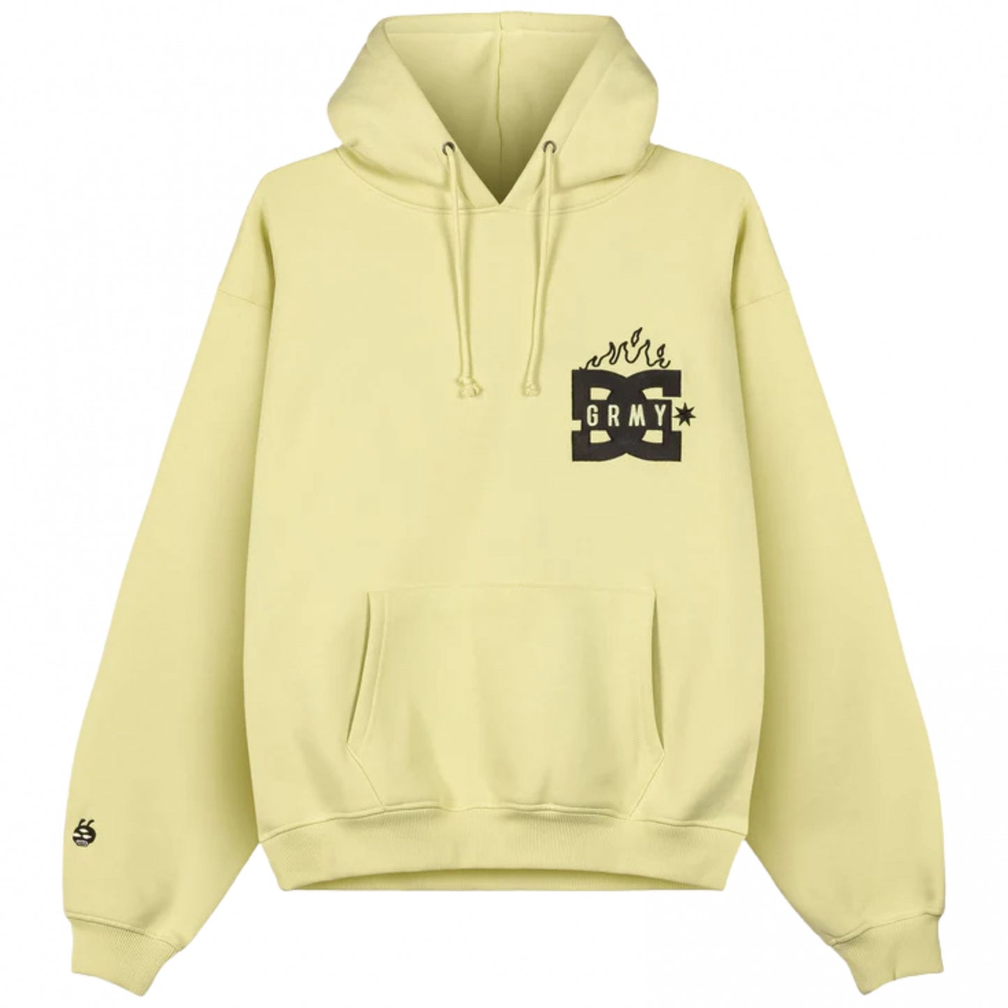 Felpa Grimey Heavyweight Boxy Hoodie LIME