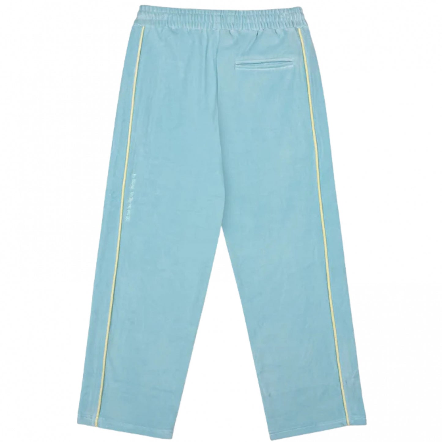 Pantalone Grimey Velvet Track Pants Wide Leg BLU
