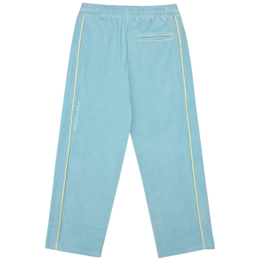 Pantalone Grimey Velvet Track Pants Wide Leg BLU