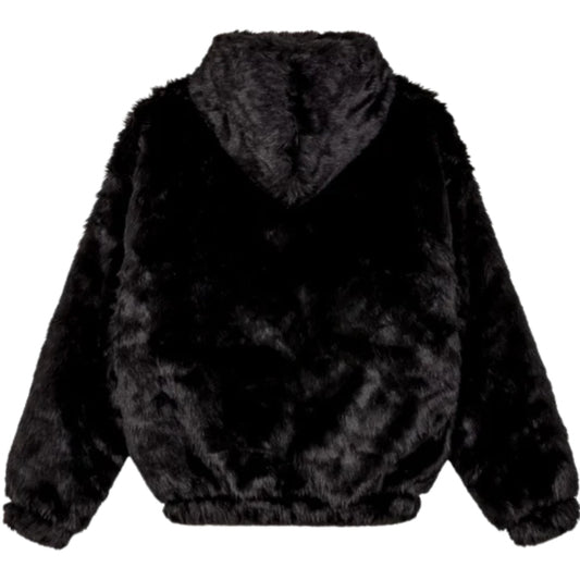 Giacca Grimey Faux Fur Hooded Jacket NERO