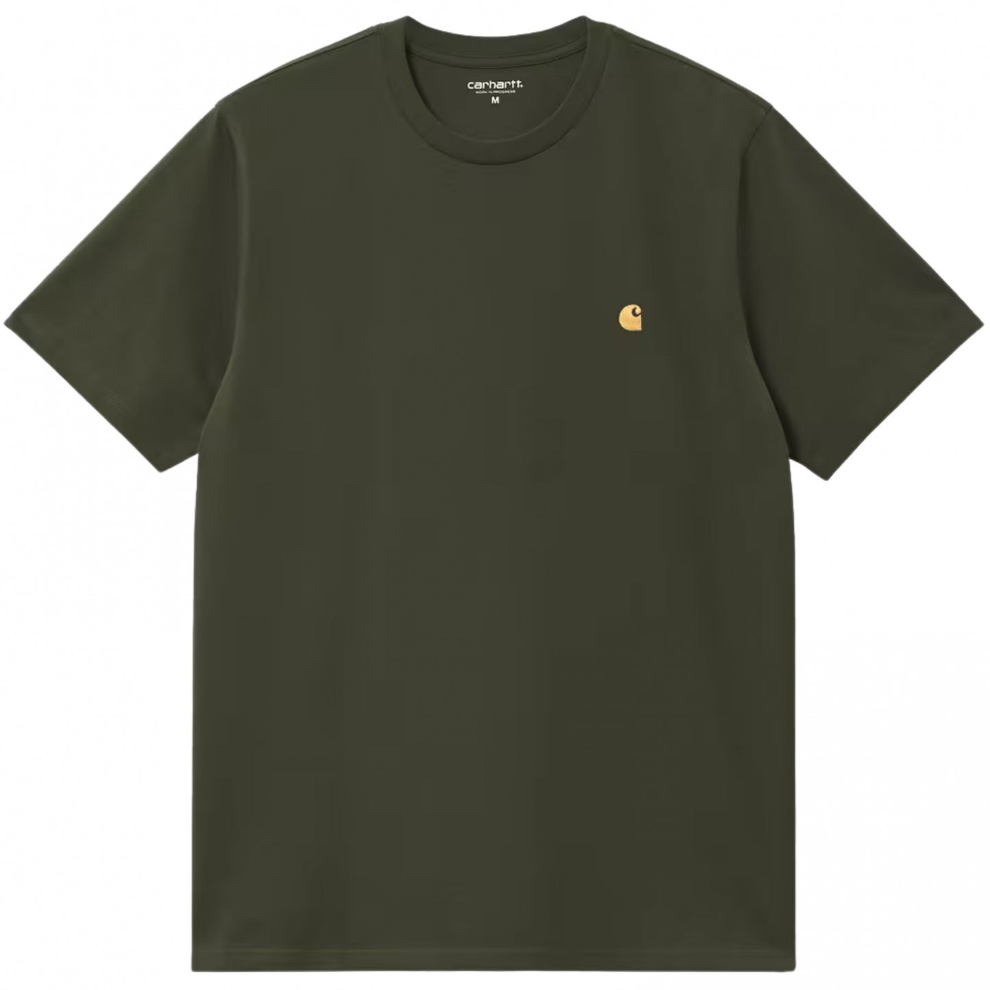 Maglietta Carhartt WIP SS Chase Tee VERDE OLIVA