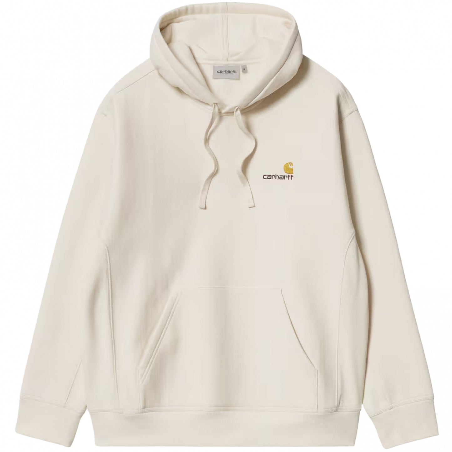Felpa Carhartt WIP Hooded American Script Sweat GRIGIO