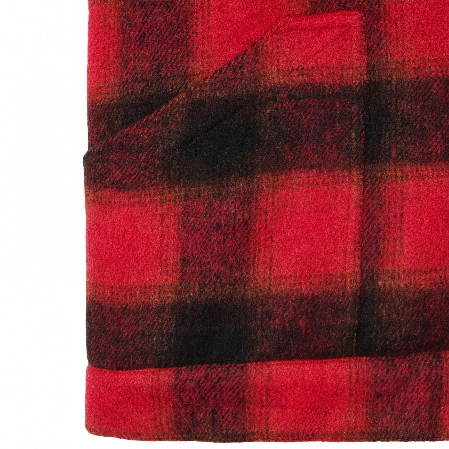 Smanicato Stan Ray Dpwn Plaid Vest ROSSO
