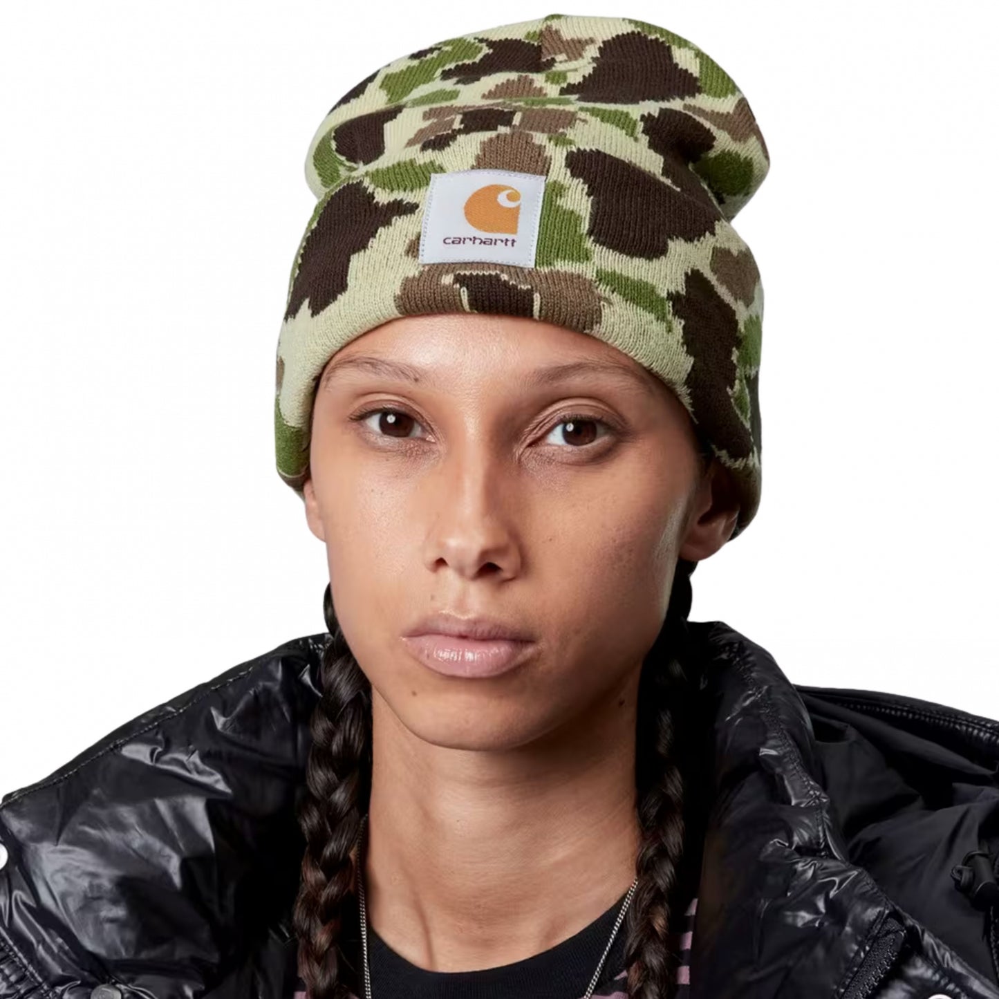 Cappello Carhartt WIP Camo Duck Beanie CAMOUFLAGE