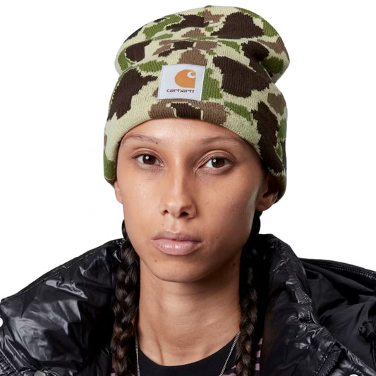 Cappello Carhartt WIP Camo Duck Beanie CAMOUFLAGE