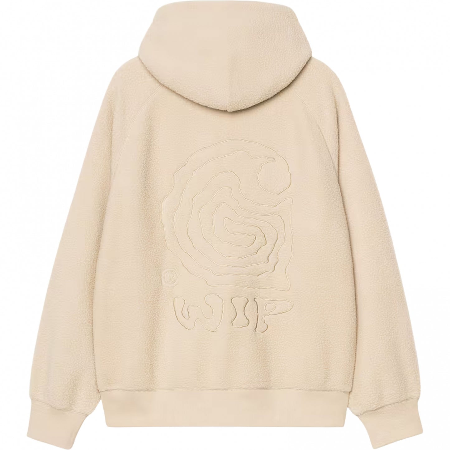 Felpa Carhartt WIP Hooded Helix Sweat BEIGE