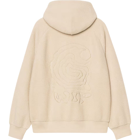 Felpa Carhartt WIP Hooded Helix Sweat BEIGE