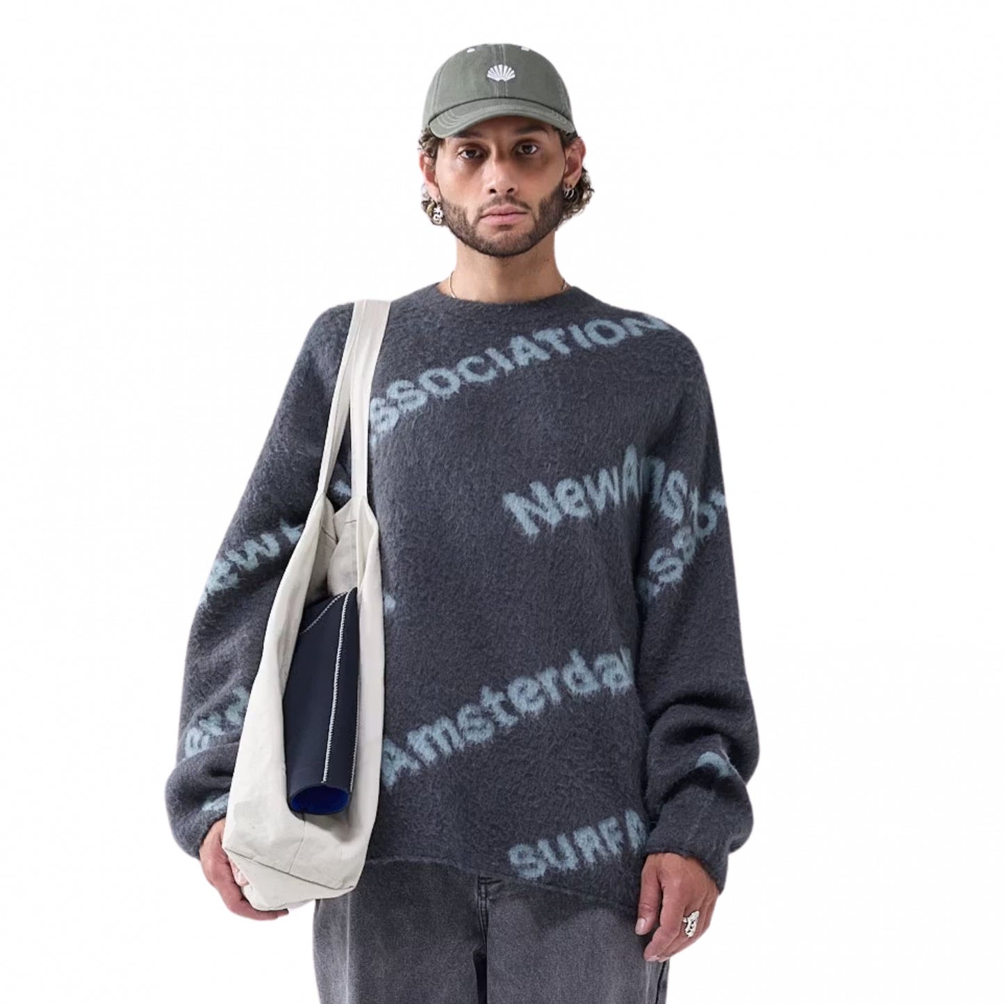 Maglione NASA Jacquard Knit VERDE