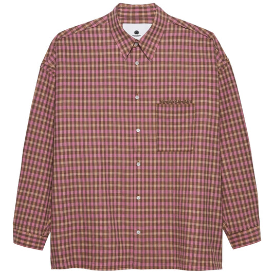 Camicia NASA Raw Edge Fluid Shirt ROSA