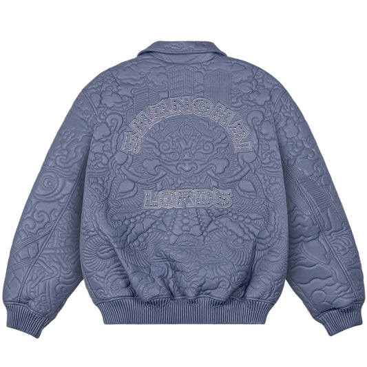 Giacca Grimey PU Leather Jacket BLU