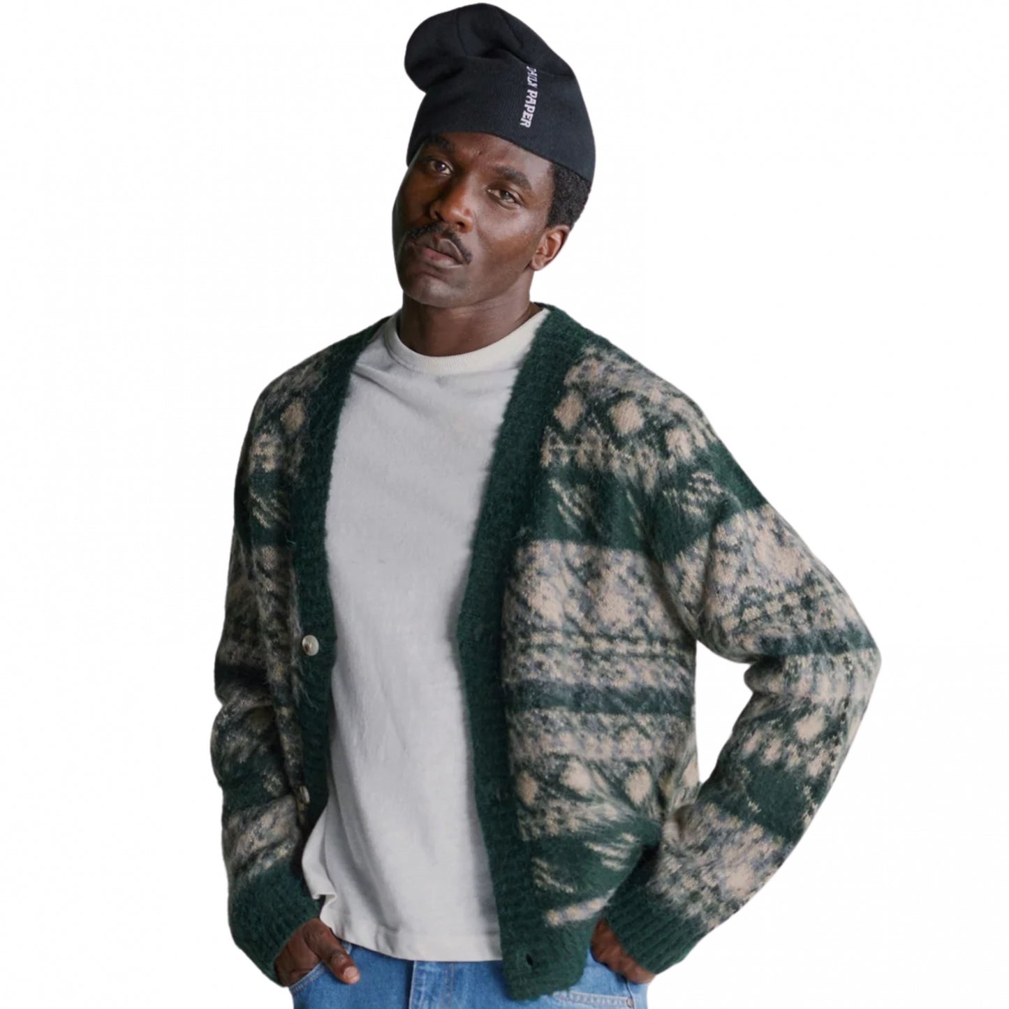 Cardigan Daily Paper Pattern Check Cardigan MULTICOLOR