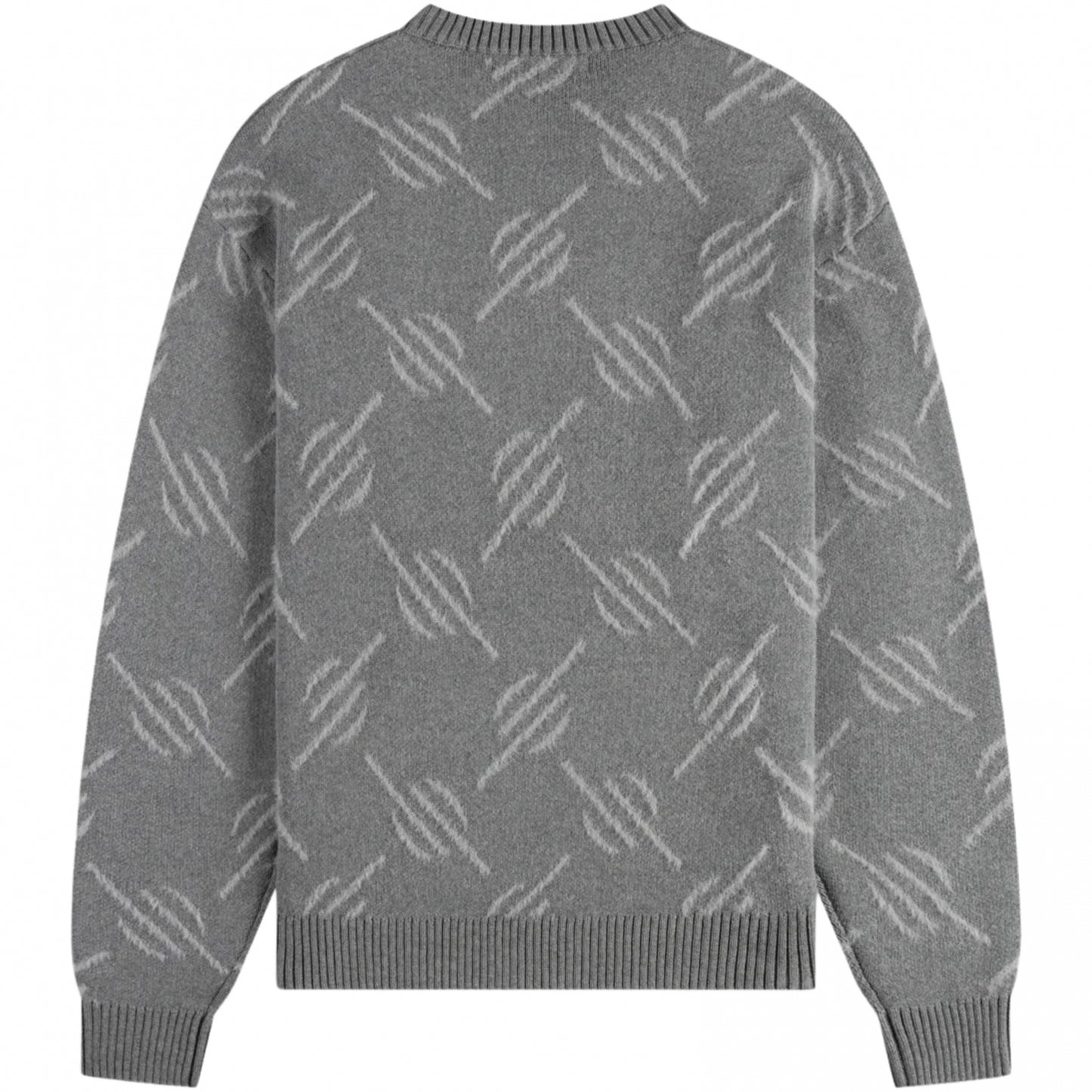 Maglione Daily Paper Tevin Monogram Knit Sweater GRIGIO