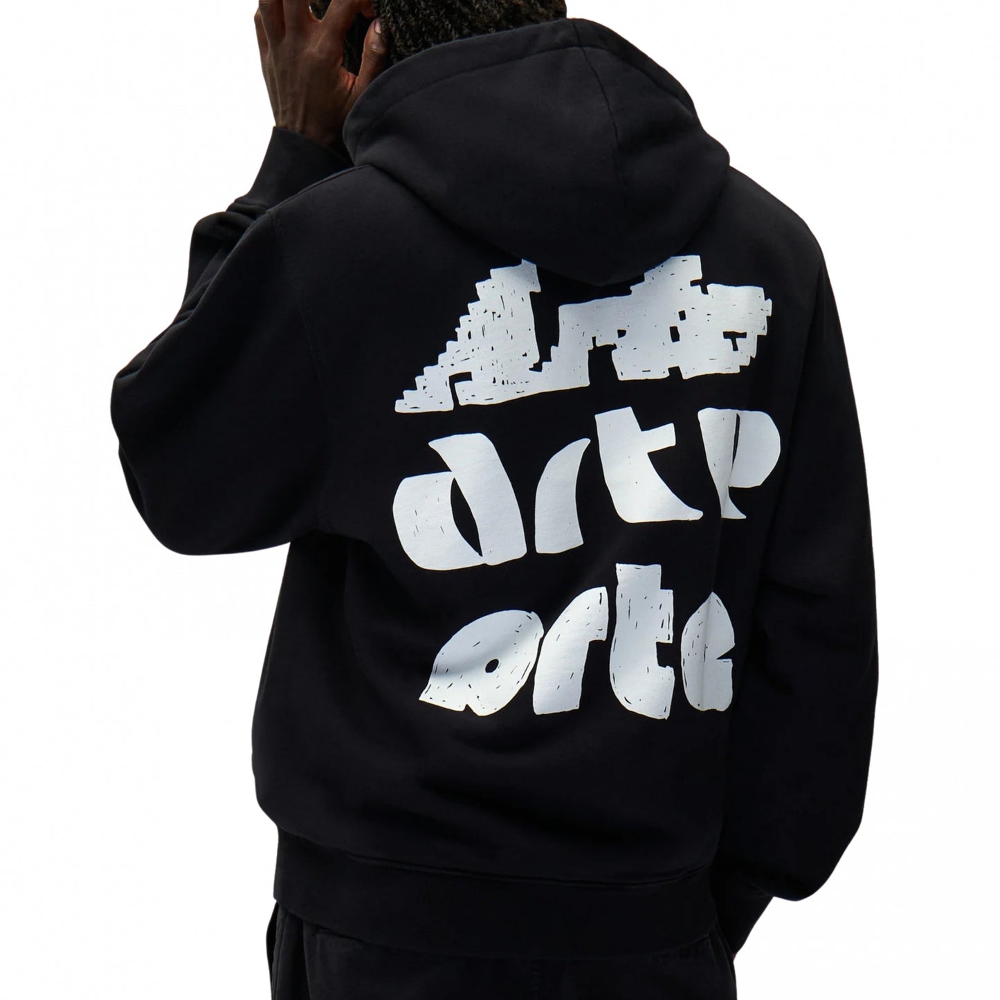 Felpa Arte Multi Arte Print NERO