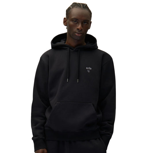 Felpa Arte Heart Hoodie NERO