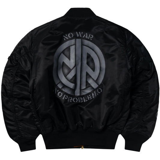 Giacca NP x Alpha Industries No War MA-1 Jacket