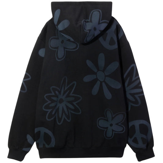 Felpa XLarge Peace Hooded Sweatshirt