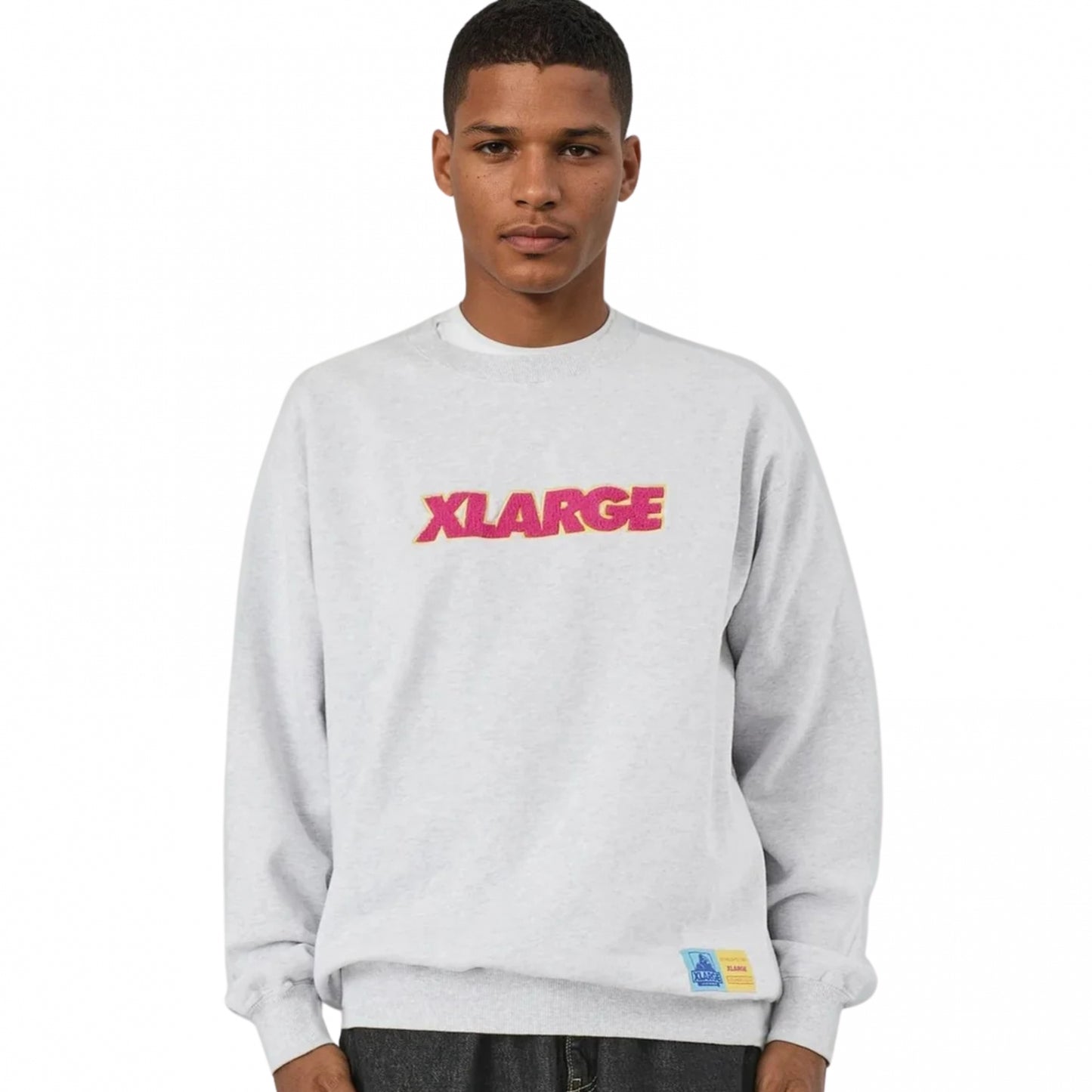 Felpa XLarge Standard Logo Crewneck Sweatshirt