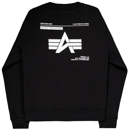 Felpa Alpha Industries Label Sweater BP