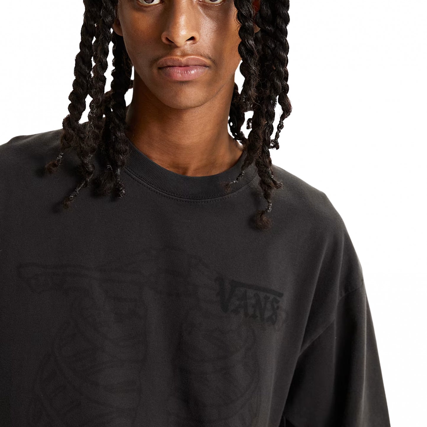 Maglietta Vans MTE Ribcage Reversible SS Tee NERO