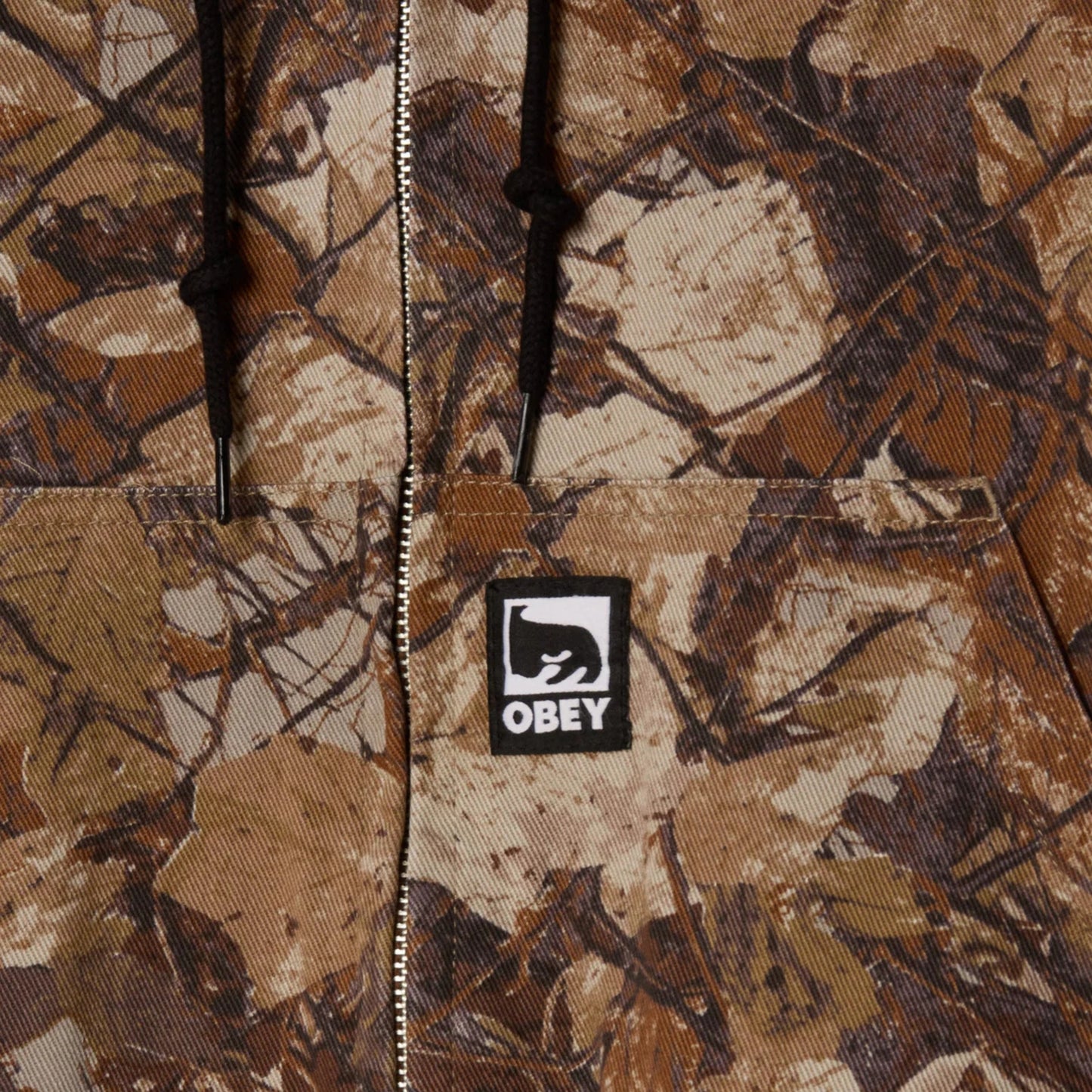 Giacca Obey Glen Zip Up Jacket UNICO