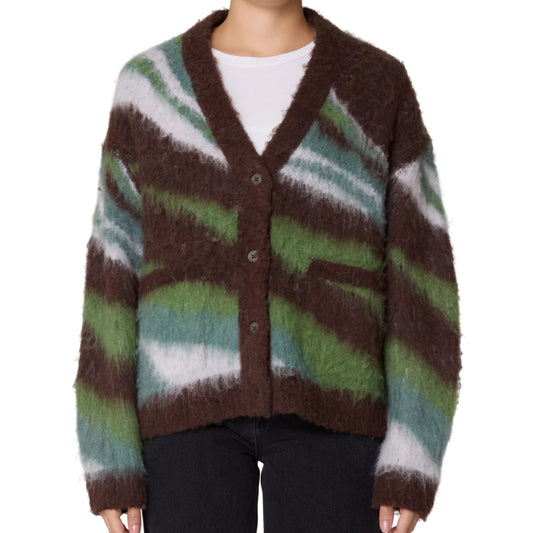 Cardigan Obey Delirium Cardigan MARRONE