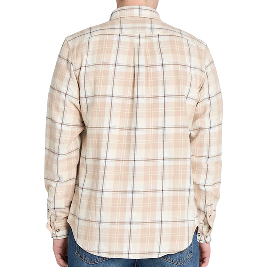 Camicia Timberland Midweight Flannel Check Shirt BEIGE