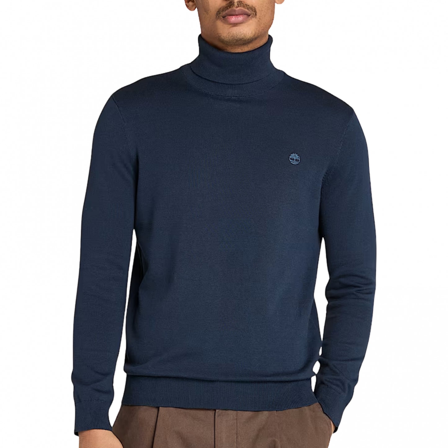 Maglione Timberland Wiliams River Turtle Neck Cott BLU NAVY