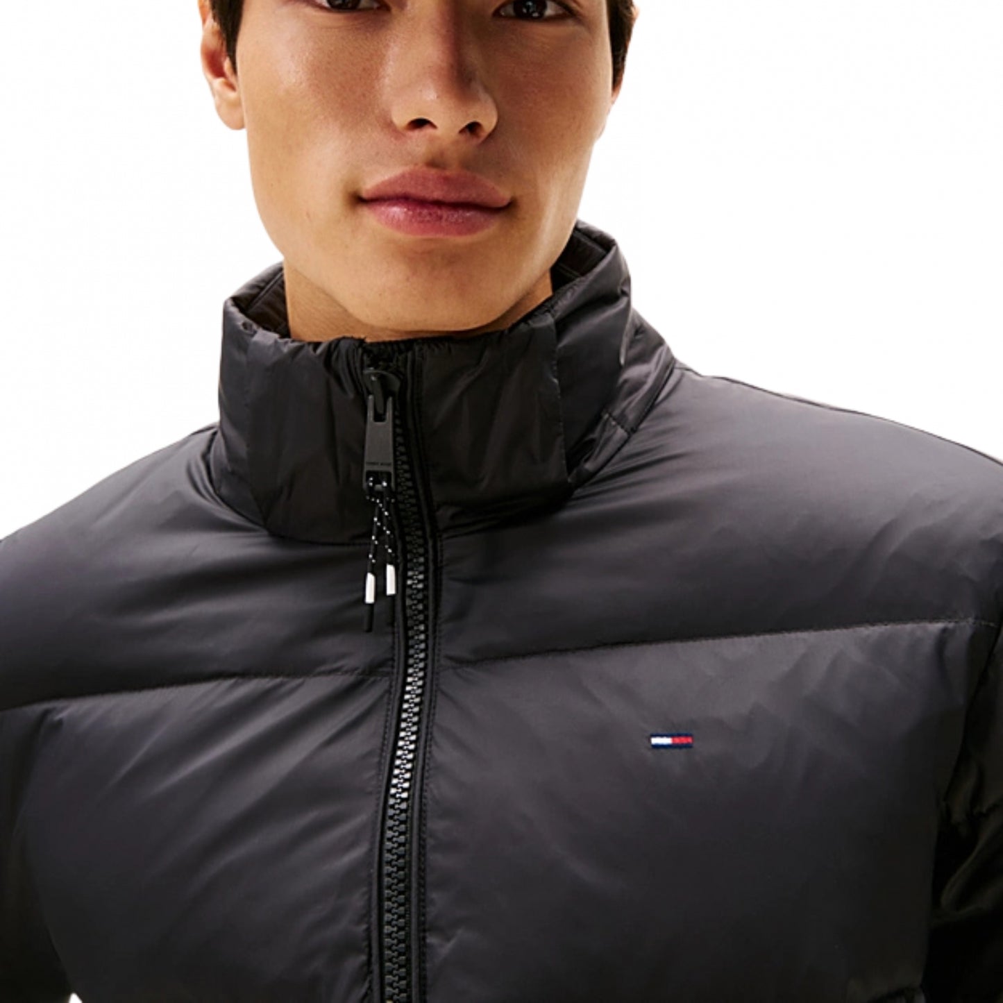 Giubbino Tommy Jeans Essential Down Jacket NERO