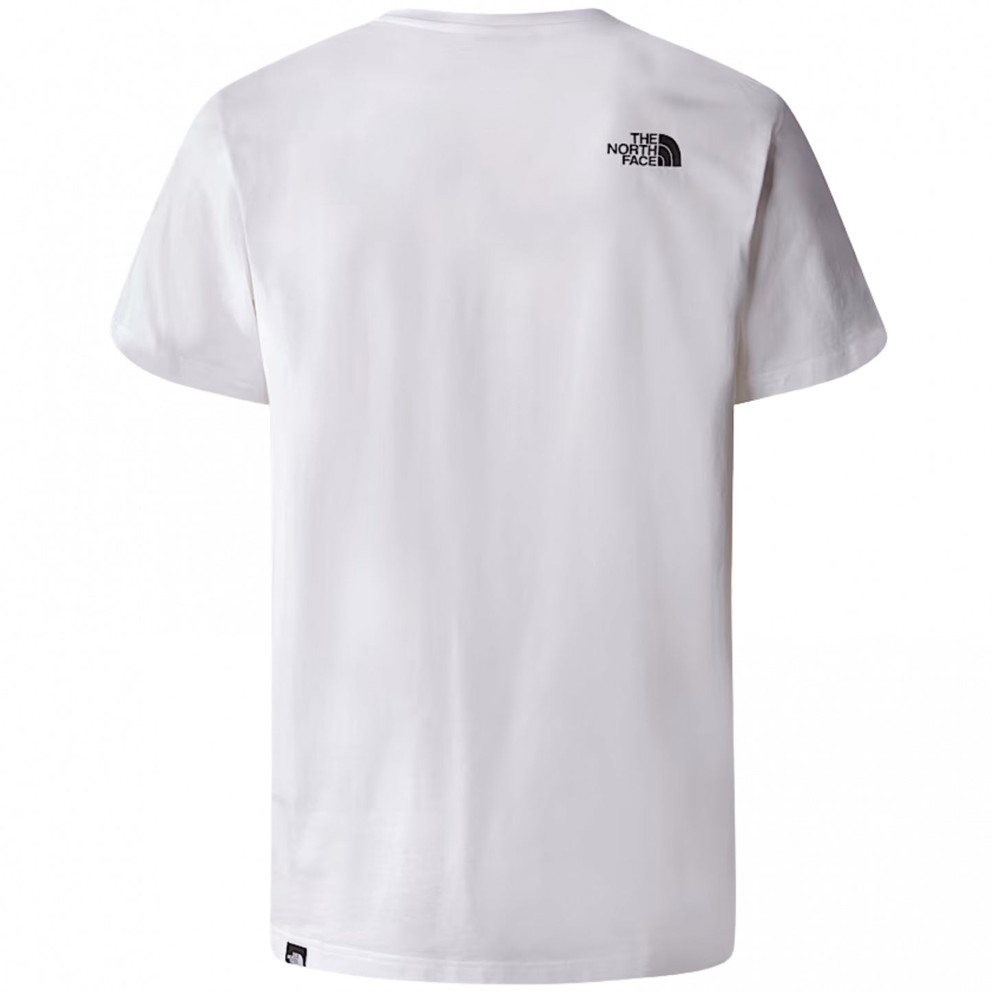 Maglietta TNF SS Simple Dome Tee BIANCO