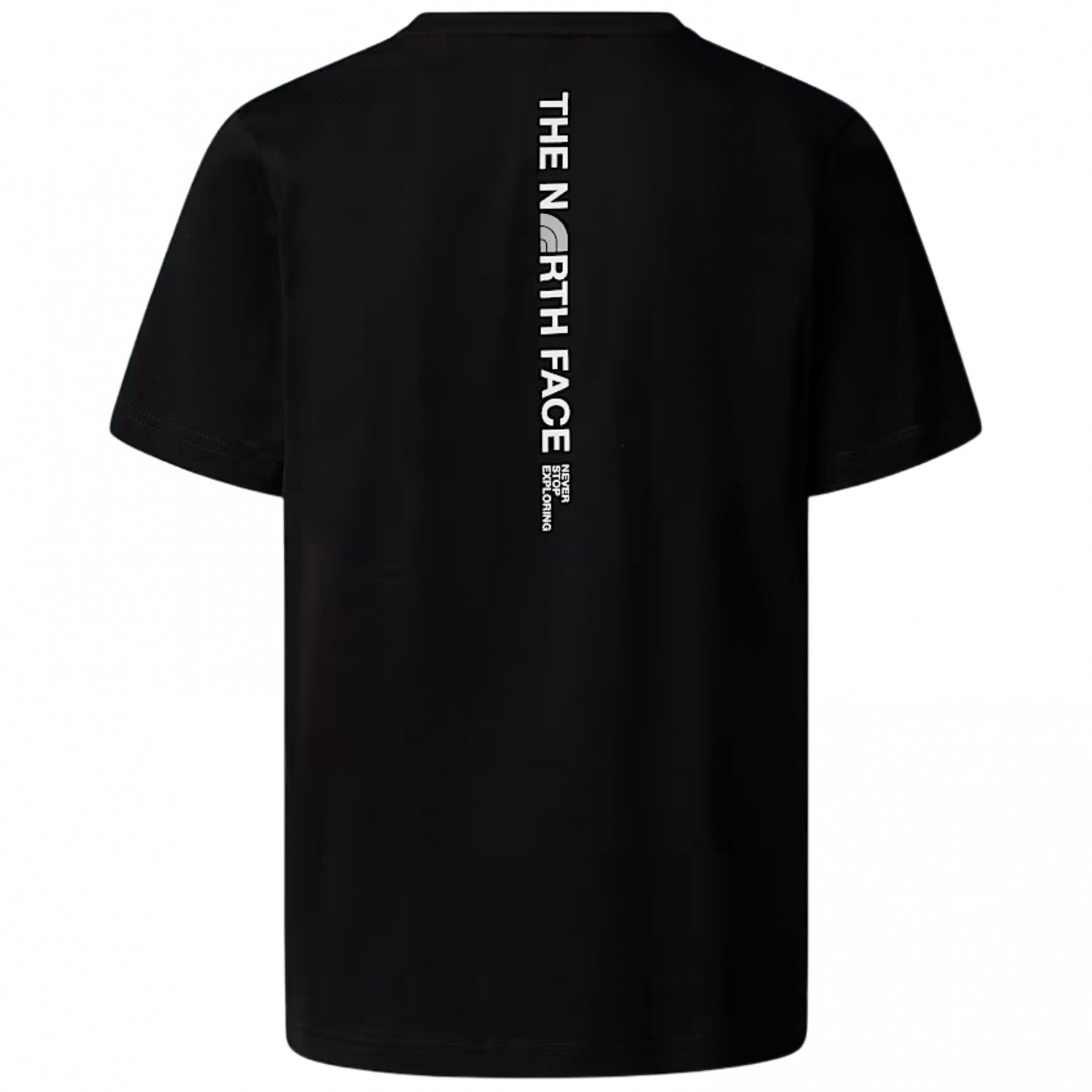Maglietta TNF Vertical Logo SS Tee NERO