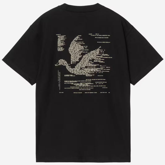 Maglietta Carhartt WIP SS Punched Tee NERO