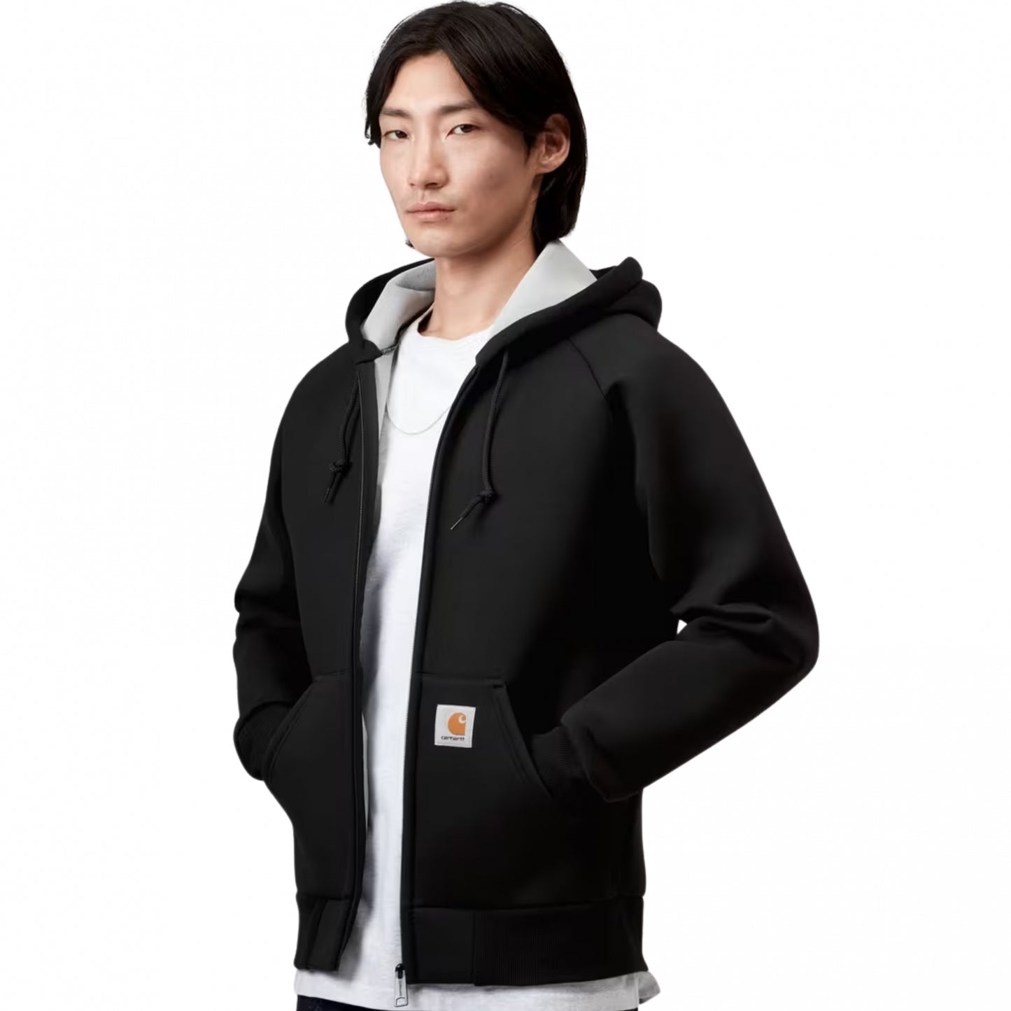 Giacca Carhartt WIP Car-Lux Hooded Jacket NERO