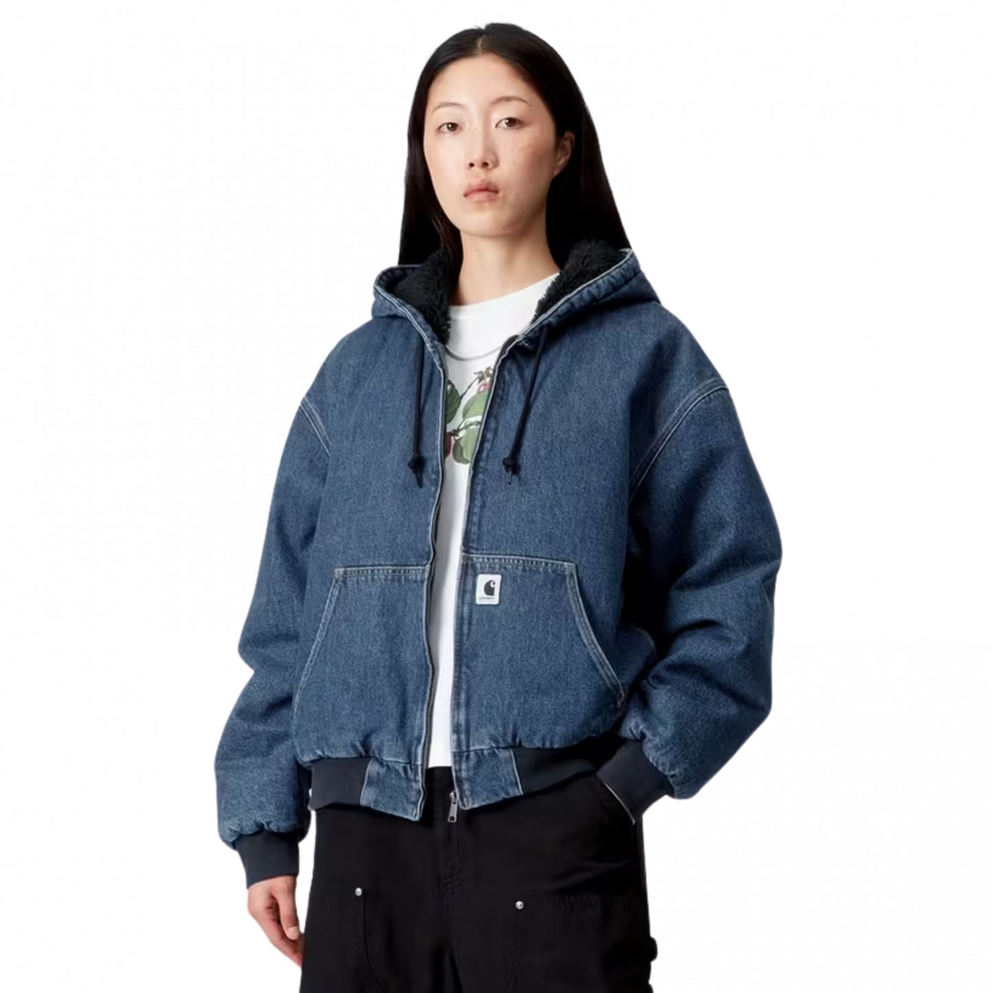 Giacca Donna Carhartt WIP OG Active Jacket BLU