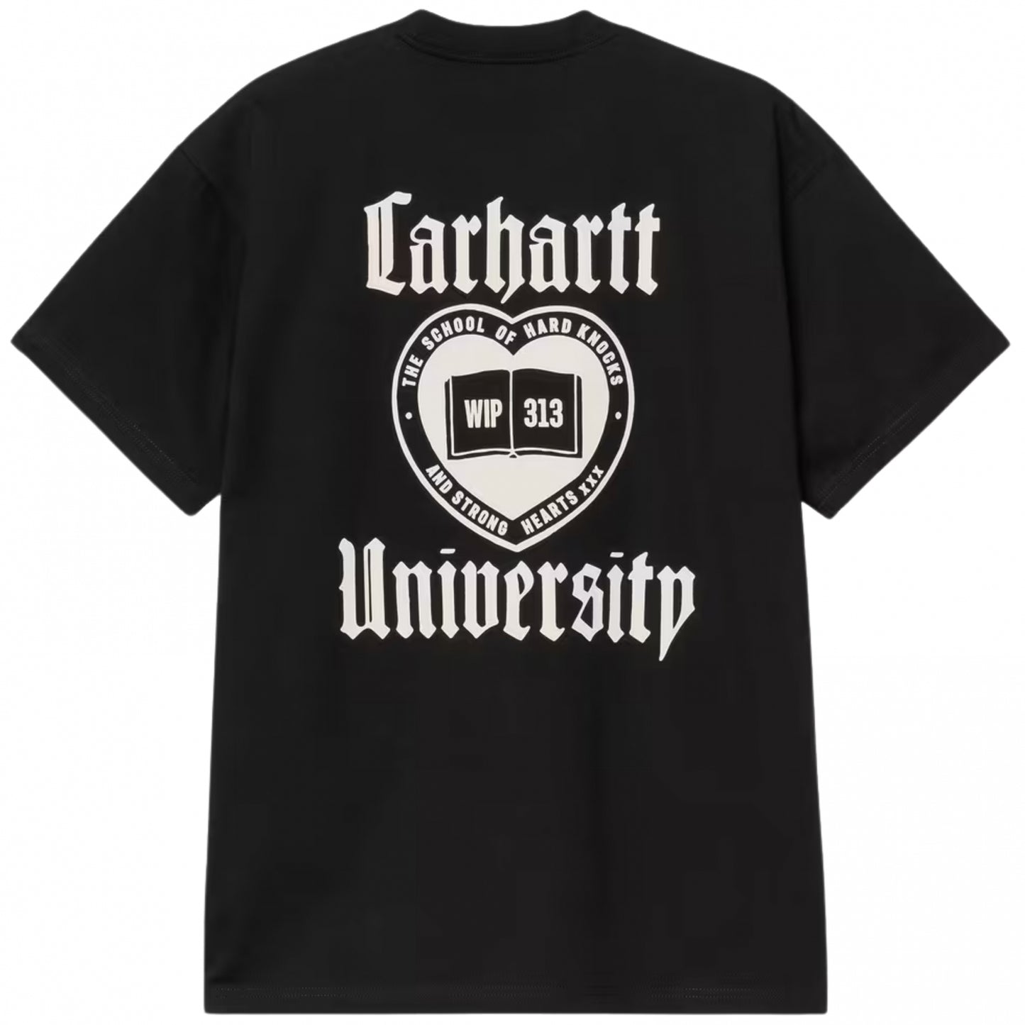 Maglietta Carhartt WIP SS Schooling Tee NERO
